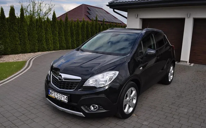 mazowieckie Opel Mokka cena 45900 przebieg: 136000, rok produkcji 2015 z Przasnysz